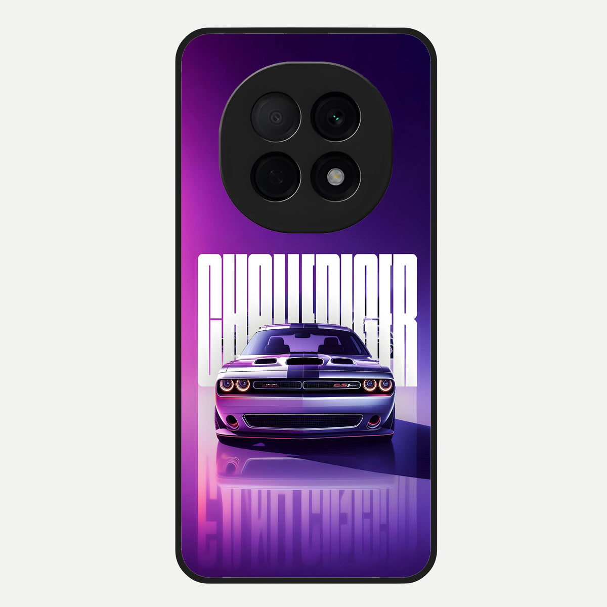  Midnight Muscle Ride Glass Case For Oppo F29 Pro 5G back cover – full design glossy printed glass finish