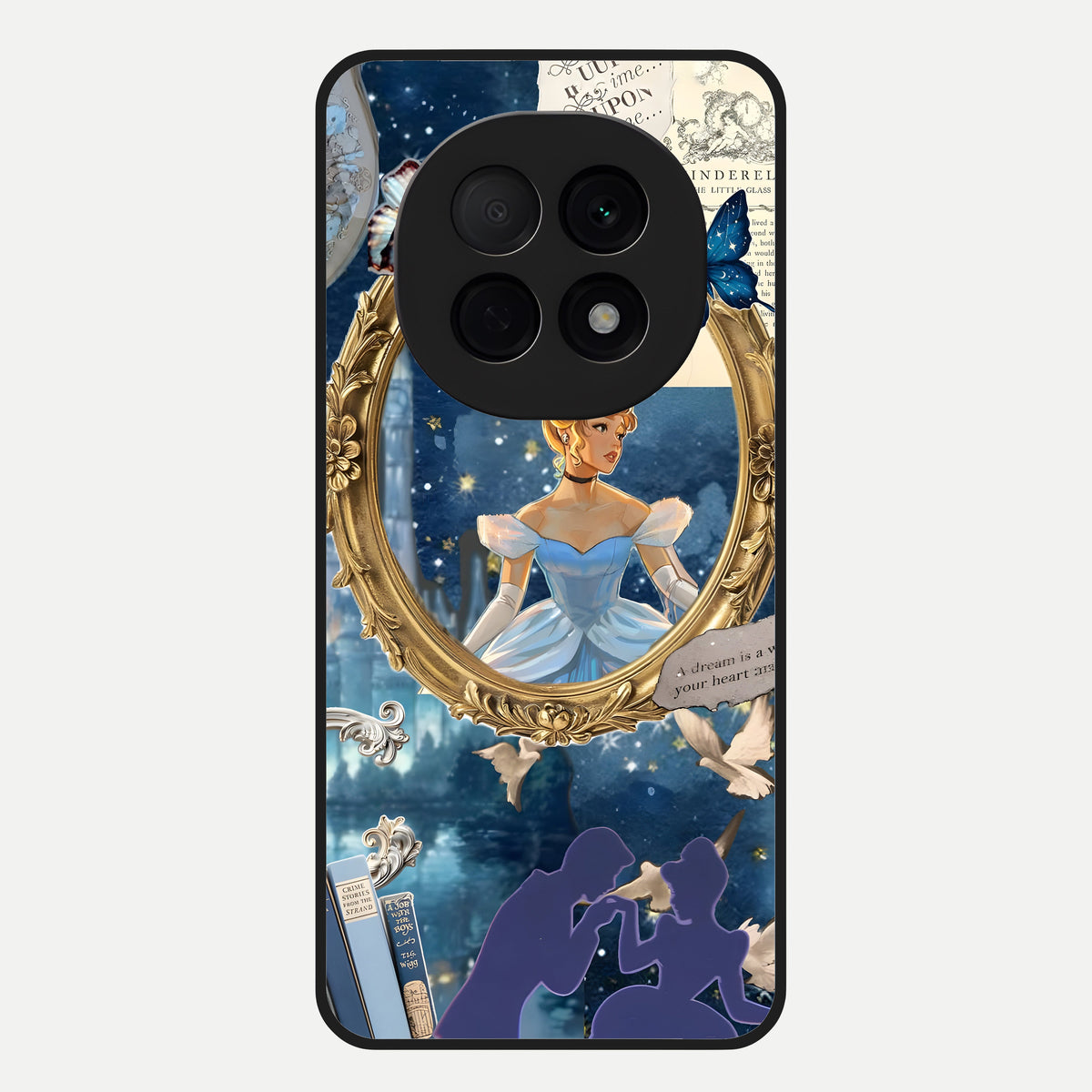  Midnight Queen Glass Case For Oppo F29 Pro 5G back cover – full design glossy printed glass finish