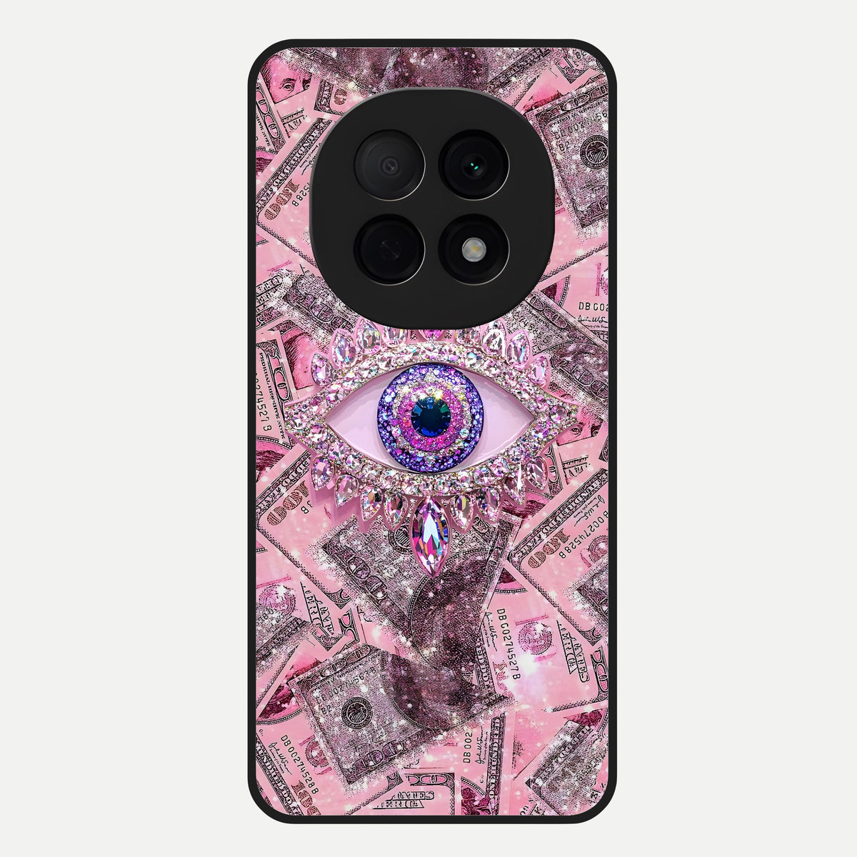 Money Eye Luxe Glass Case For Oppo F29 Pro 5G back cover – full design glossy printed glass finish