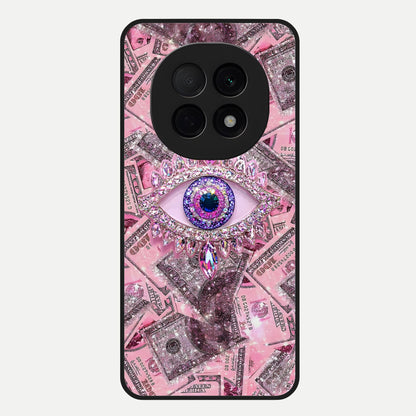  Money Eye Luxe Glass Case For Oppo F29 Pro 5G back cover – full design glossy printed glass finish