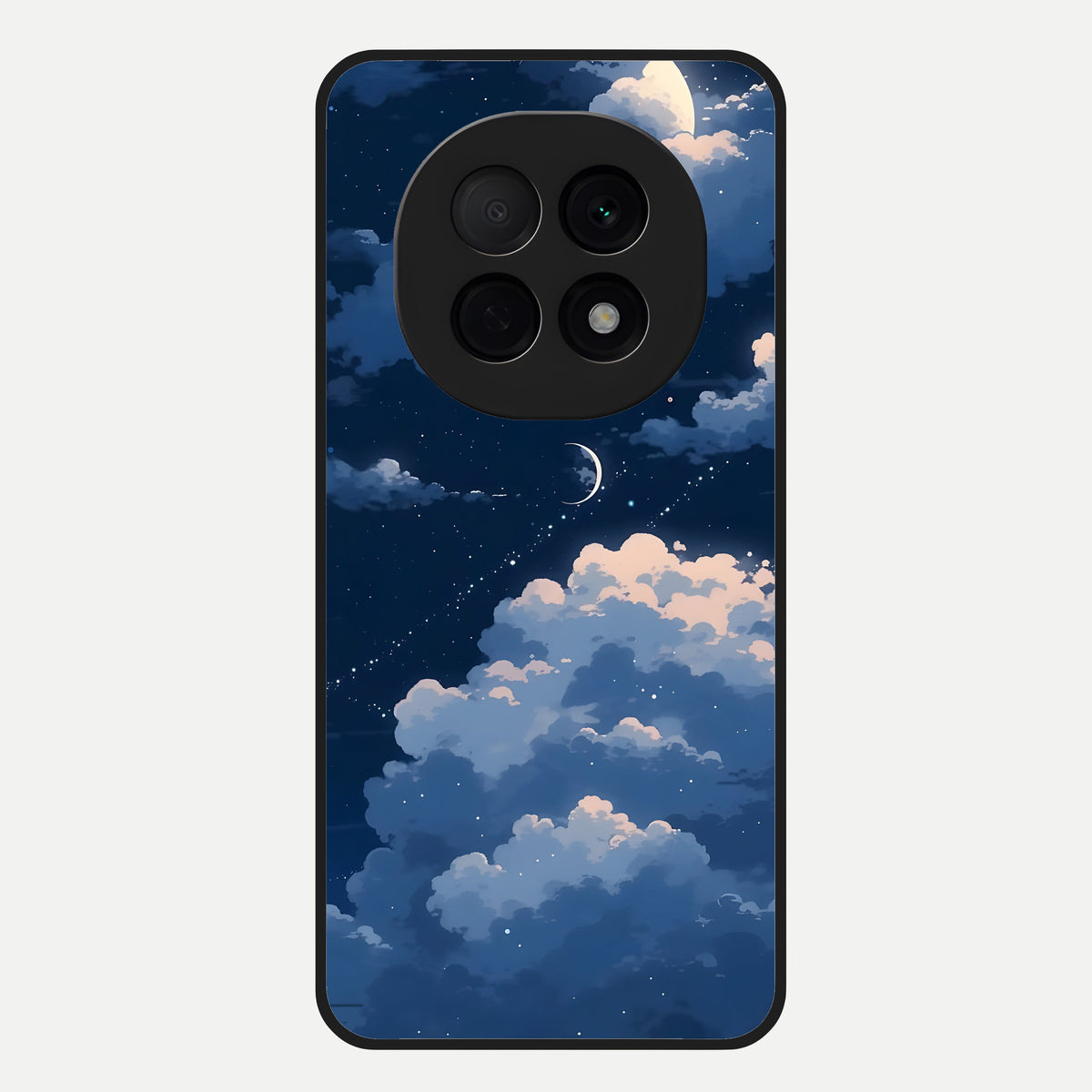  Moon Dream Haze Glass Case For Oppo F29 Pro 5G back cover – full design glossy printed glass finish