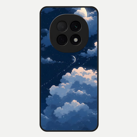  Moon Dream Haze Glass Case For Oppo F29 Pro 5G back cover – full design glossy printed glass finish