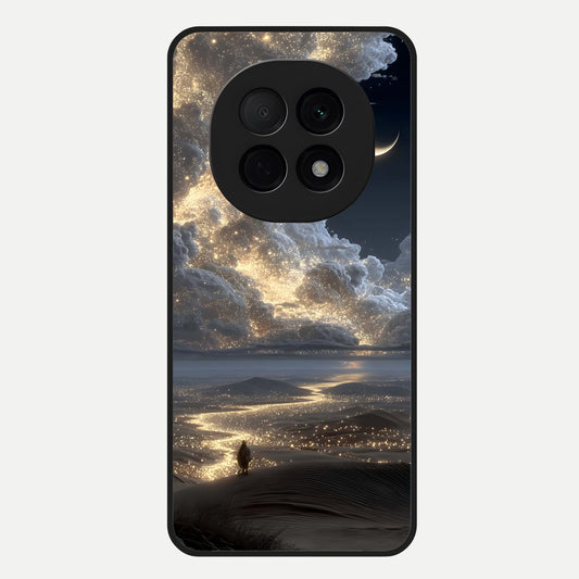  Moonlight Spark Path Glass Case For Oppo F29 Pro 5G back cover – full design glossy printed glass finish
