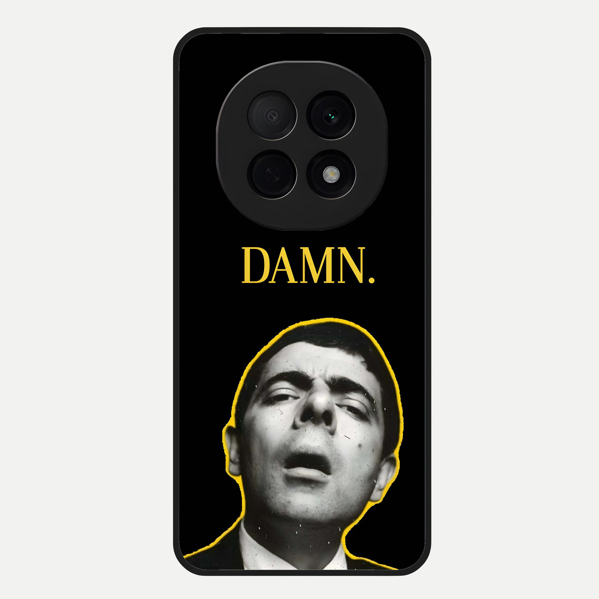  Mr Bean Damn Glass Case For Oppo F29 Pro 5G back cover – full design glossy printed glass finish