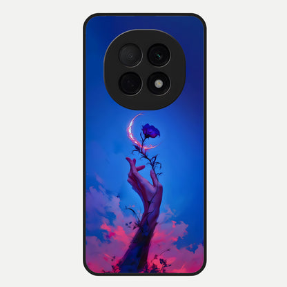  Mystic Hand Glass Case For Oppo F29 Pro 5G back cover – full design glossy printed glass finish