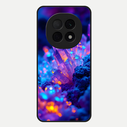  Neon Aura Shards Glass Case For Oppo F29 Pro 5G back cover – full design glossy printed glass finish