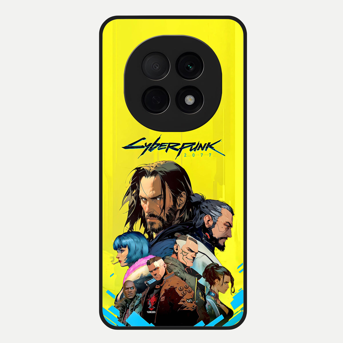  Neon Rebel Genesis Glass Case For Oppo F29 Pro 5G back cover – full design glossy printed glass finish