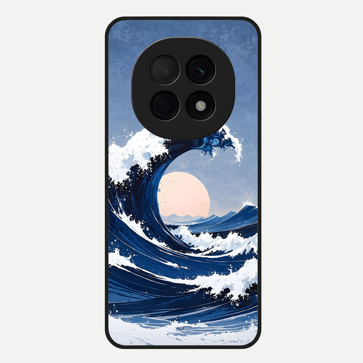  Rising Tide Power Glass Case For Oppo F29 Pro 5G back cover – full design glossy printed glass finish
