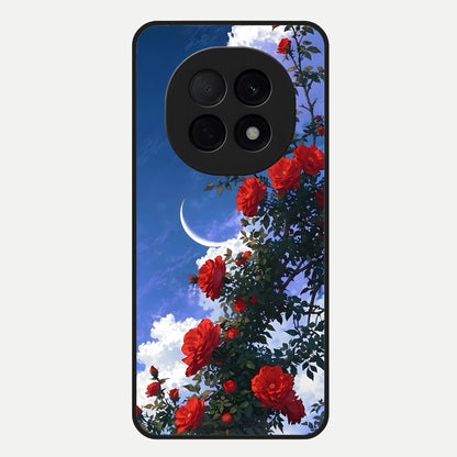  Rose Drift Flowers Glass Case For Oppo F29 Pro 5G back cover – full design glossy printed glass finish