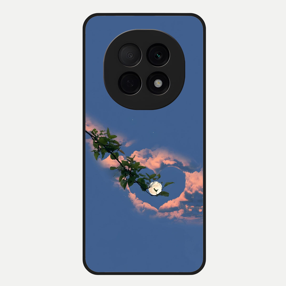  Sky Under Tree Glass Case For Oppo F29 Pro 5G back cover – full design glossy printed glass finish