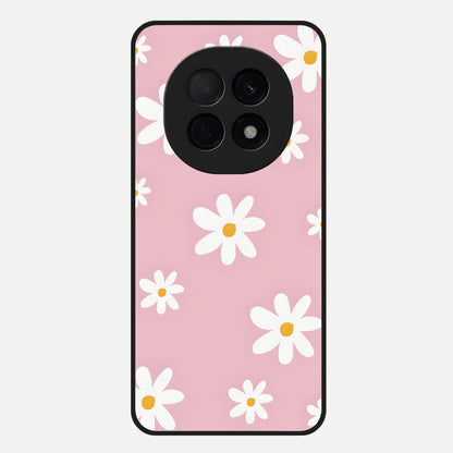  Soft Daisy Bliss Glass Case For Oppo F29 Pro 5G back cover – full design glossy printed glass finish