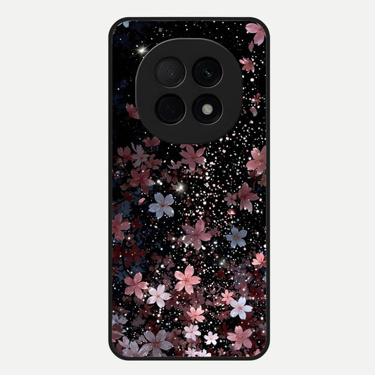  Starlit Flower Dreams Glass Case For Oppo F29 Pro 5G back cover – full design glossy printed glass finish
