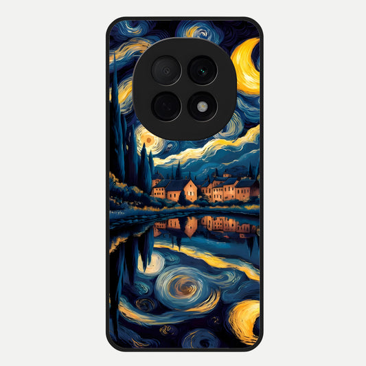  Starry Sky Serenity Glass Case For Oppo F29 Pro 5G back cover – full design glossy printed glass finish