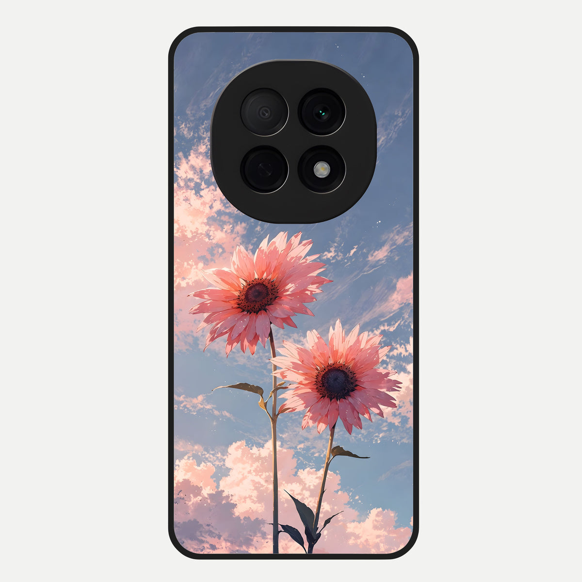 Sun Moon Balance Glass Case For Oppo F29 Pro 5G back cover – full design glossy printed glass finish