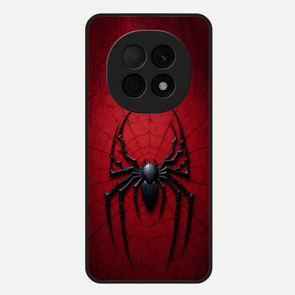  Superhero Web Emblem Glass Case For Oppo F29 Pro 5G back cover – full design glossy printed glass finish
