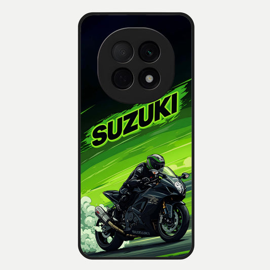  Suzuki Speed Beast Glass Case For Oppo F29 Pro 5G back cover – full design glossy printed glass finish