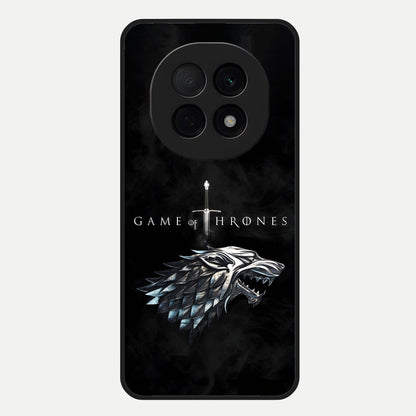  Throne Wolf Legacy Glass Case For Oppo F29 Pro 5G back cover – full design glossy printed glass finish