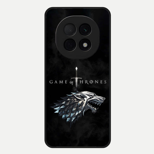  Throne Wolf Legacy Glass Case For Oppo F29 Pro 5G back cover – full design glossy printed glass finish