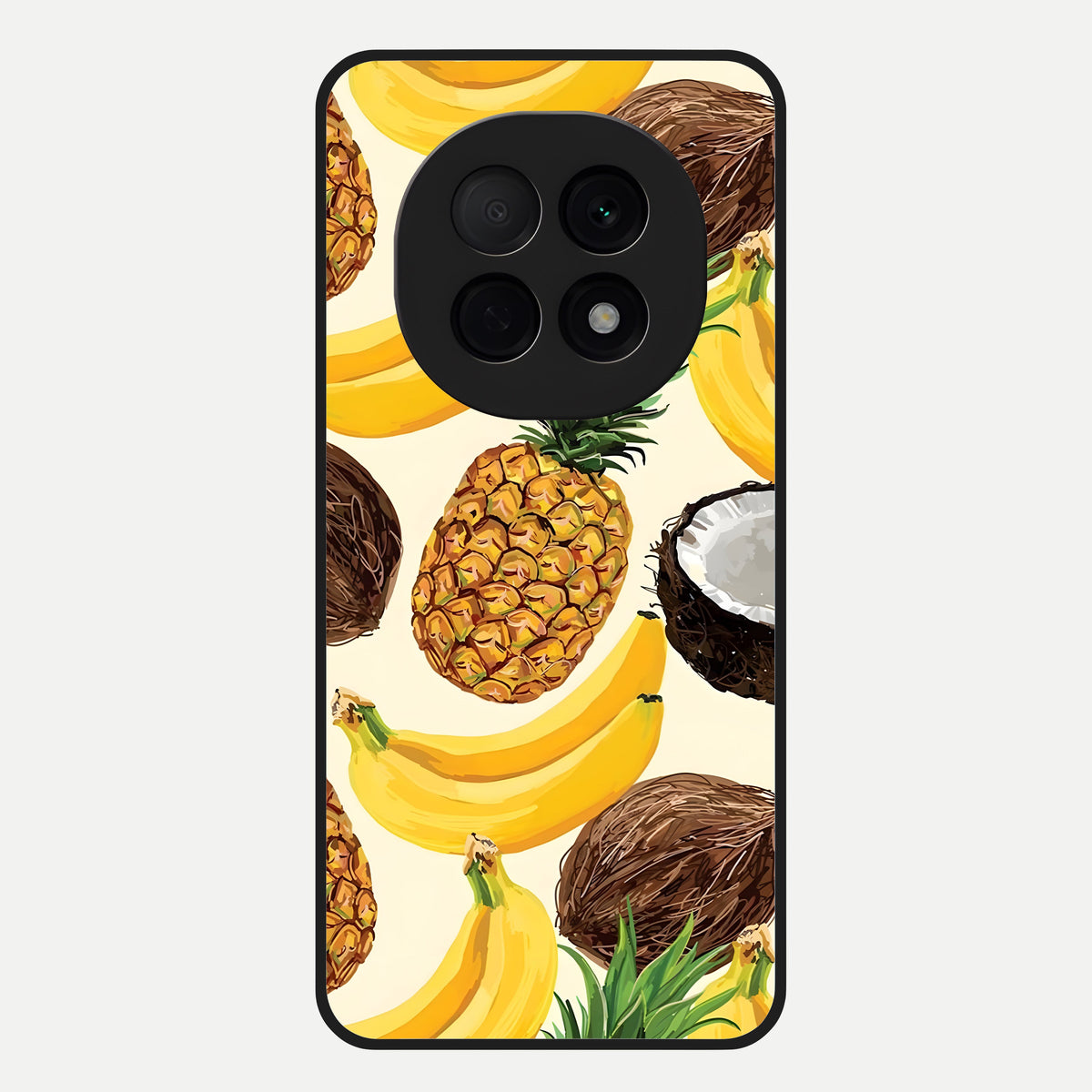  Tropical Fruit Mood Glass Case For Oppo F29 Pro 5G back cover – full design glossy printed glass finish