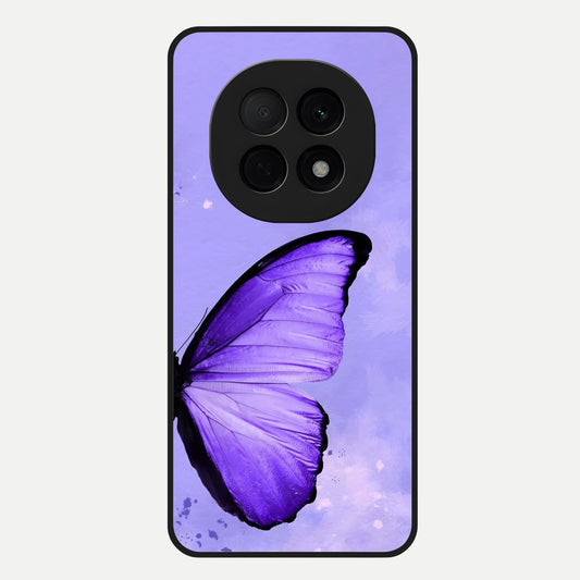  Violet Dream Wing Glass Case For Oppo F29 Pro 5G back cover – full design glossy printed glass finish