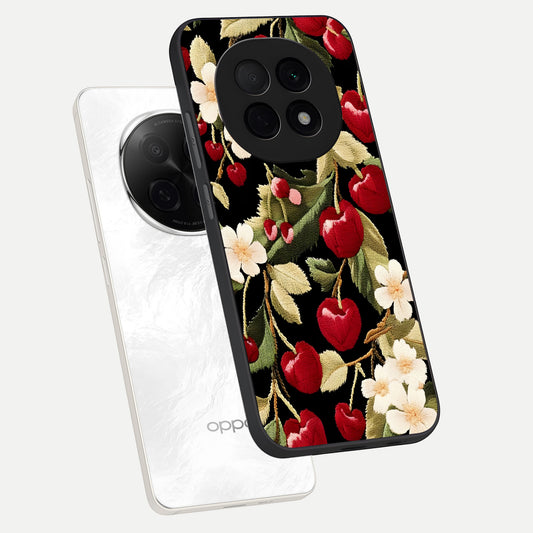  Blooming Spendor Bird phone case For Oppo F29 Pro 5G showing premium glass back cover with detailed artwork
