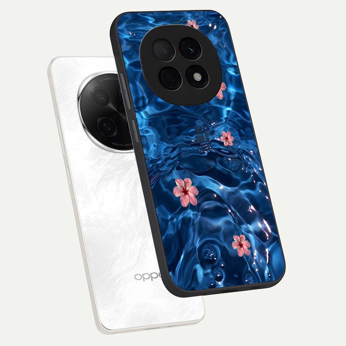  Bloom Thread Art phone case For Oppo F29 Pro 5G showing premium glass back cover with detailed artwork