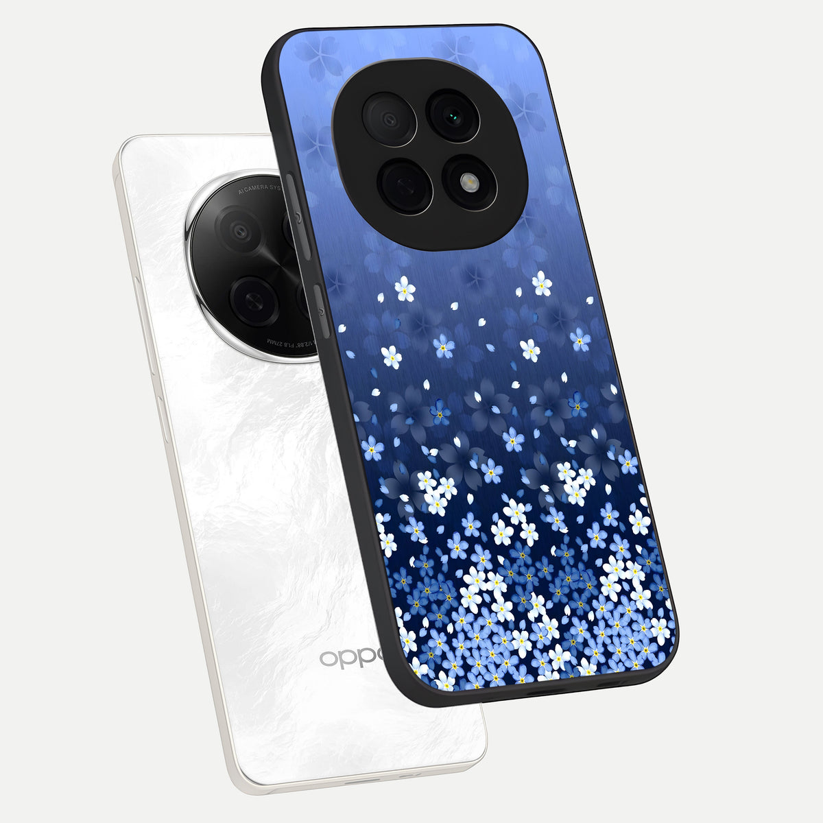  Blue Starry phone case For Oppo F29 Pro 5G showing premium glass back cover with detailed artwork