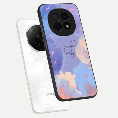  Celestial Cloud Magic phone case For Oppo F29 Pro 5G showing premium glass back cover with detailed artwork