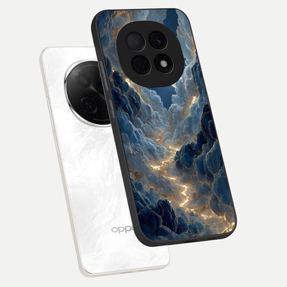  Celestial Cloud Road phone case For Oppo F29 Pro 5G showing premium glass back cover with detailed artwork
