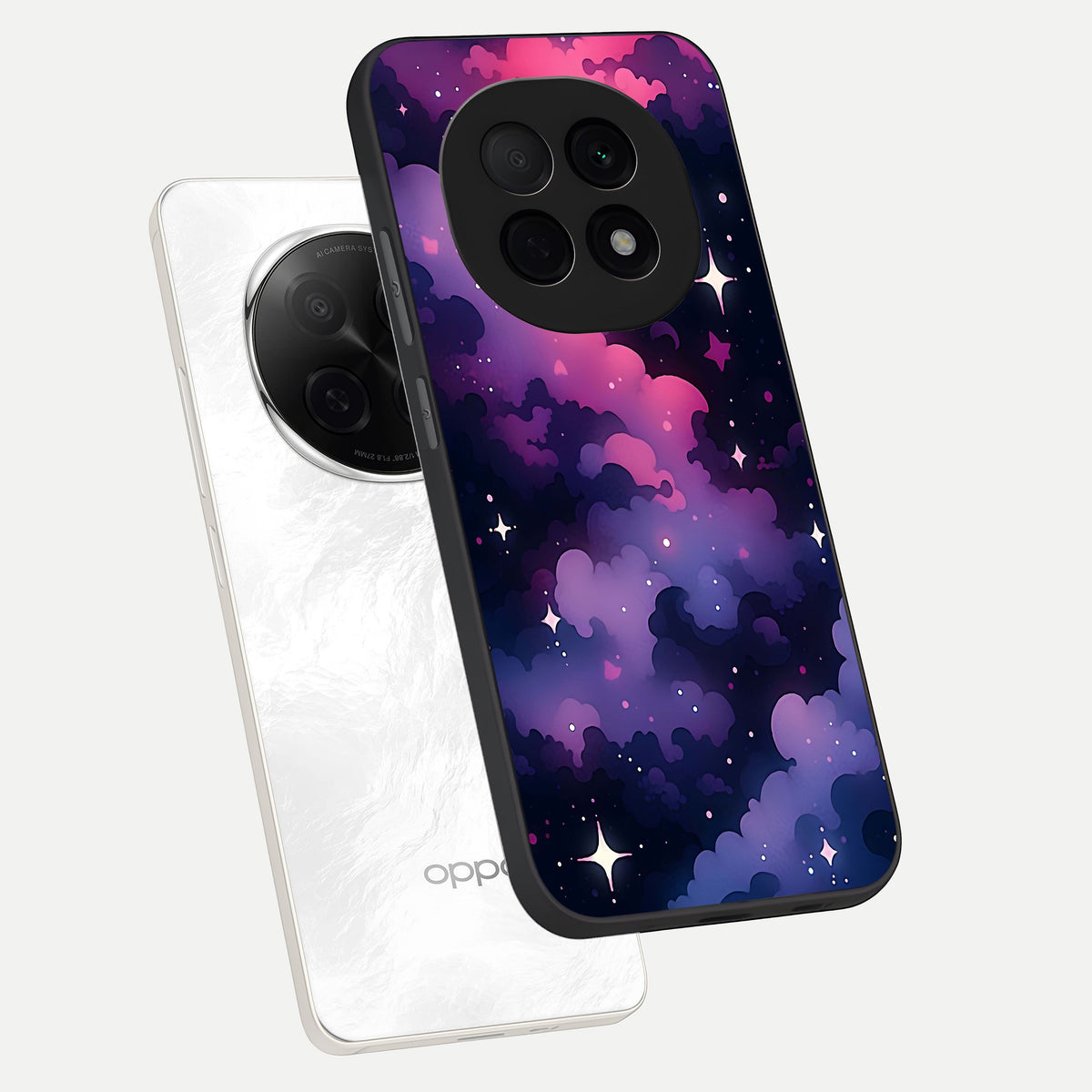  Celestial Moon Magic phone case For Oppo F29 Pro 5G showing premium glass back cover with detailed artwork