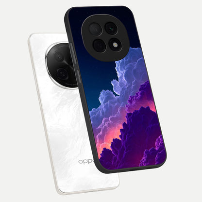  Dreamy Cloud Skies phone case For Oppo F29 Pro 5G showing premium glass back cover with detailed artwork