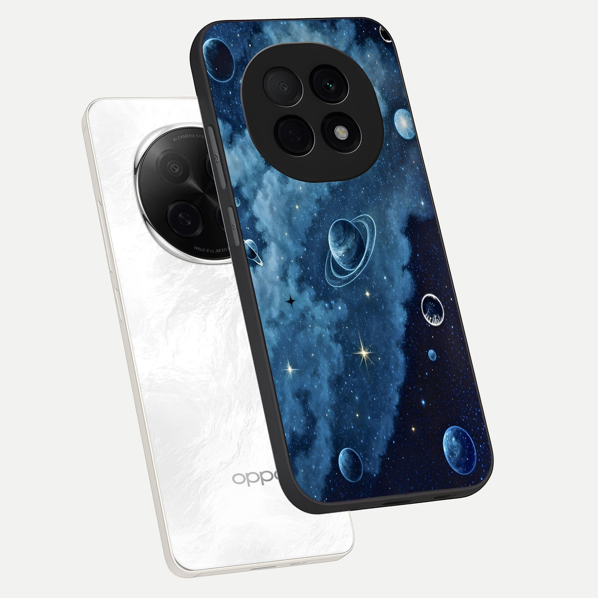  Galaxy Dream Space phone case For Oppo F29 Pro 5G showing premium glass back cover with detailed artwork