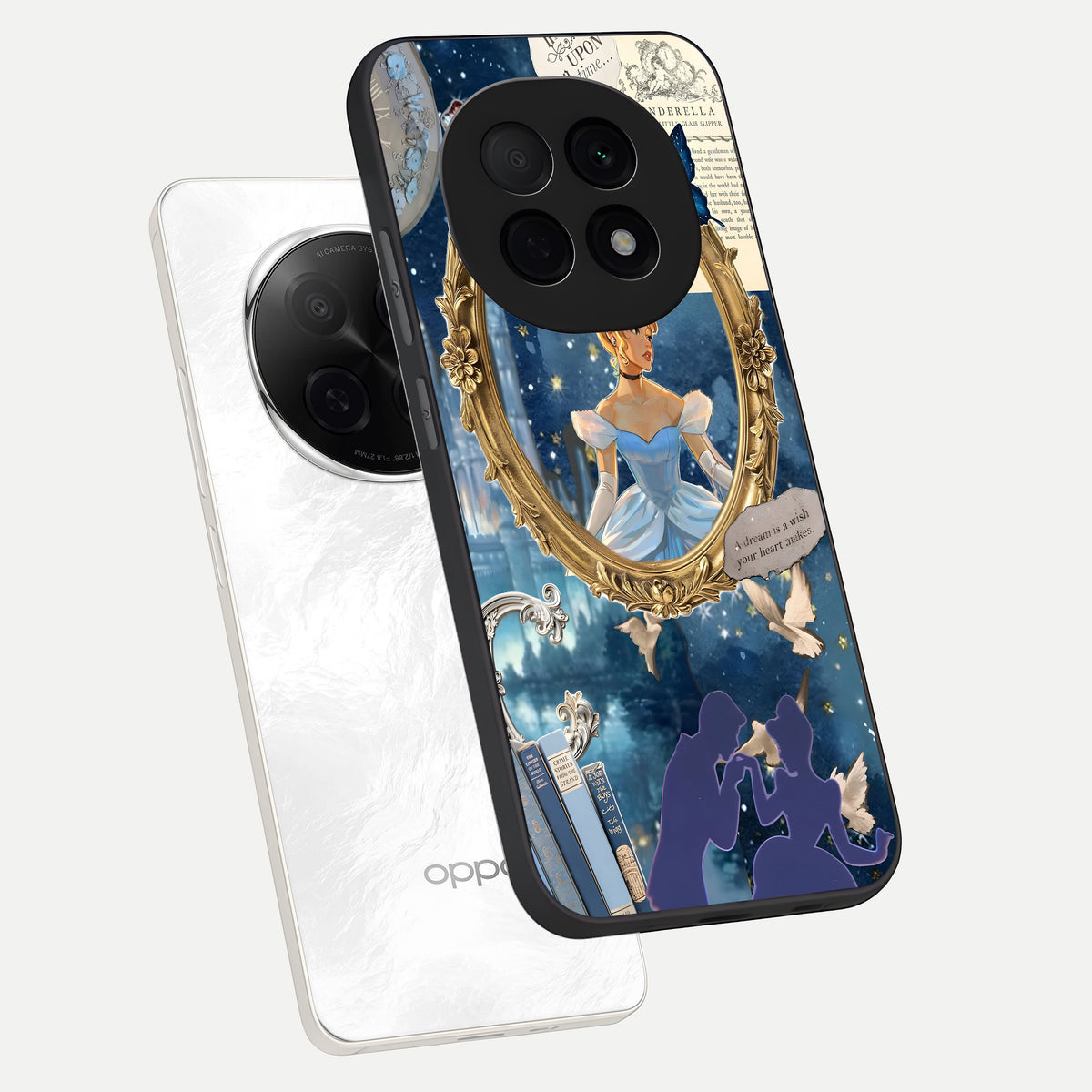 Midnight Queen phone case For Oppo F29 Pro 5G showing premium glass back cover with detailed artwork