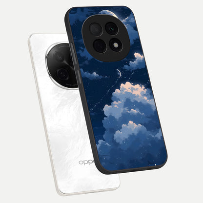  Moon Dream Haze phone case For Oppo F29 Pro 5G showing premium glass back cover with detailed artwork