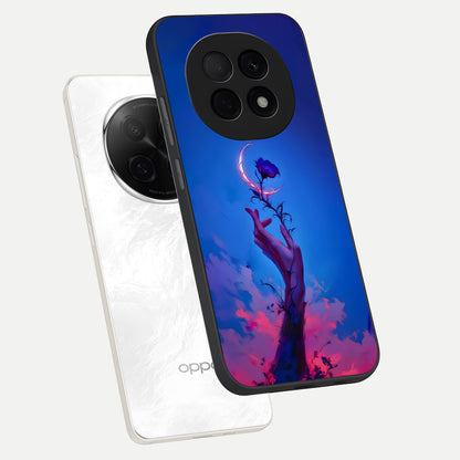  Mystic Hand phone case For Oppo F29 Pro 5G showing premium glass back cover with detailed artwork