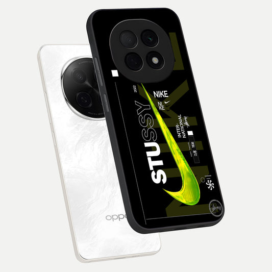  Neon Street Edition phone case For Oppo F29 Pro 5G showing premium glass back cover with detailed artwork