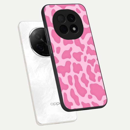  Pinkish Scenery phone case For Oppo F29 Pro 5G showing premium glass back cover with detailed artwork