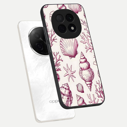  Pink Power Sparks phone case For Oppo F29 Pro 5G showing premium glass back cover with detailed artwork