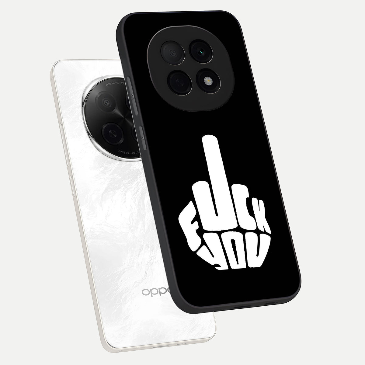  Rebel Mode On phone case For Oppo F29 Pro 5G showing premium glass back cover with detailed artwork