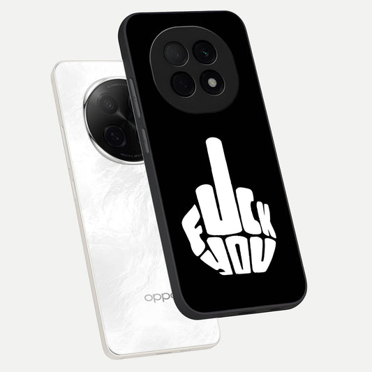  Rebel Mode On phone case For Oppo F29 Pro 5G showing premium glass back cover with detailed artwork