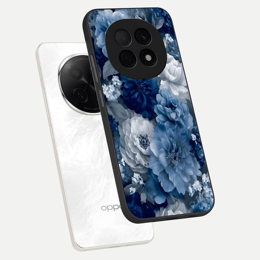  Royal Bloom Garden phone case For Oppo F29 Pro 5G showing premium glass back cover with detailed artwork