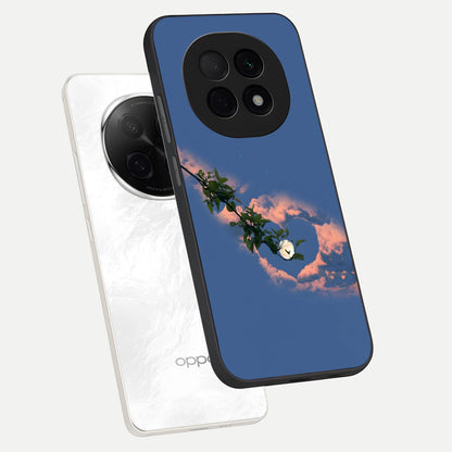  Sky Under Tree phone case For Oppo F29 Pro 5G showing premium glass back cover with detailed artwork