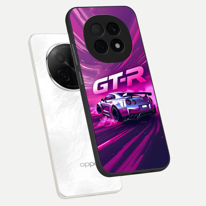  Speed Drift Legend phone case For Oppo F29 Pro 5G showing premium glass back cover with detailed artwork