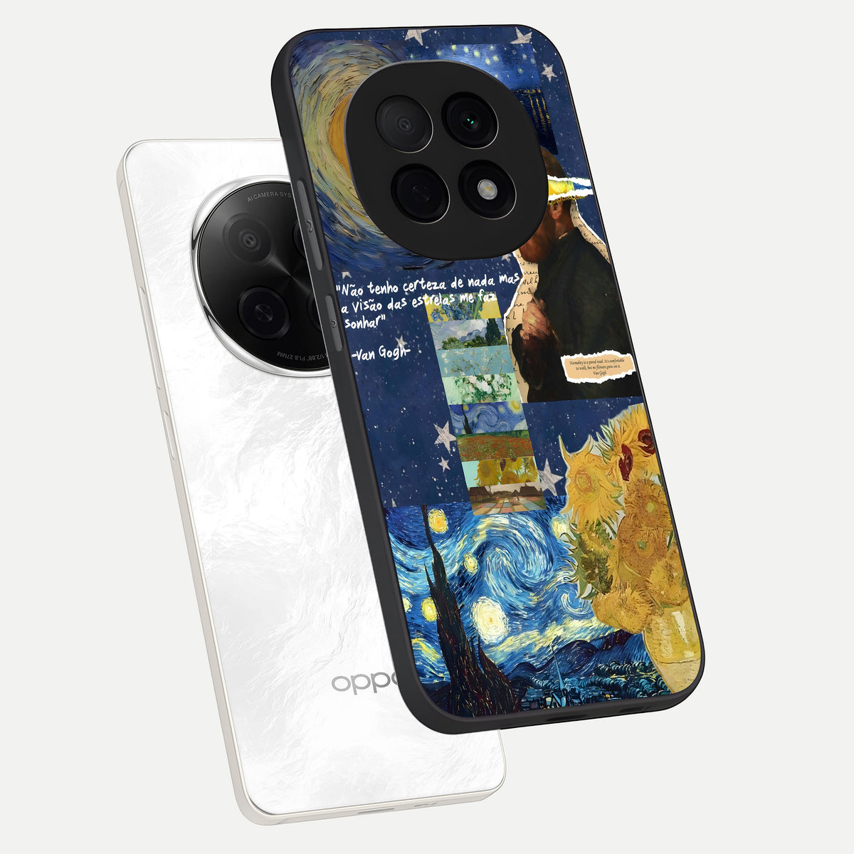  Starry Dream Vision phone case For Oppo F29 Pro 5G showing premium glass back cover with detailed artwork