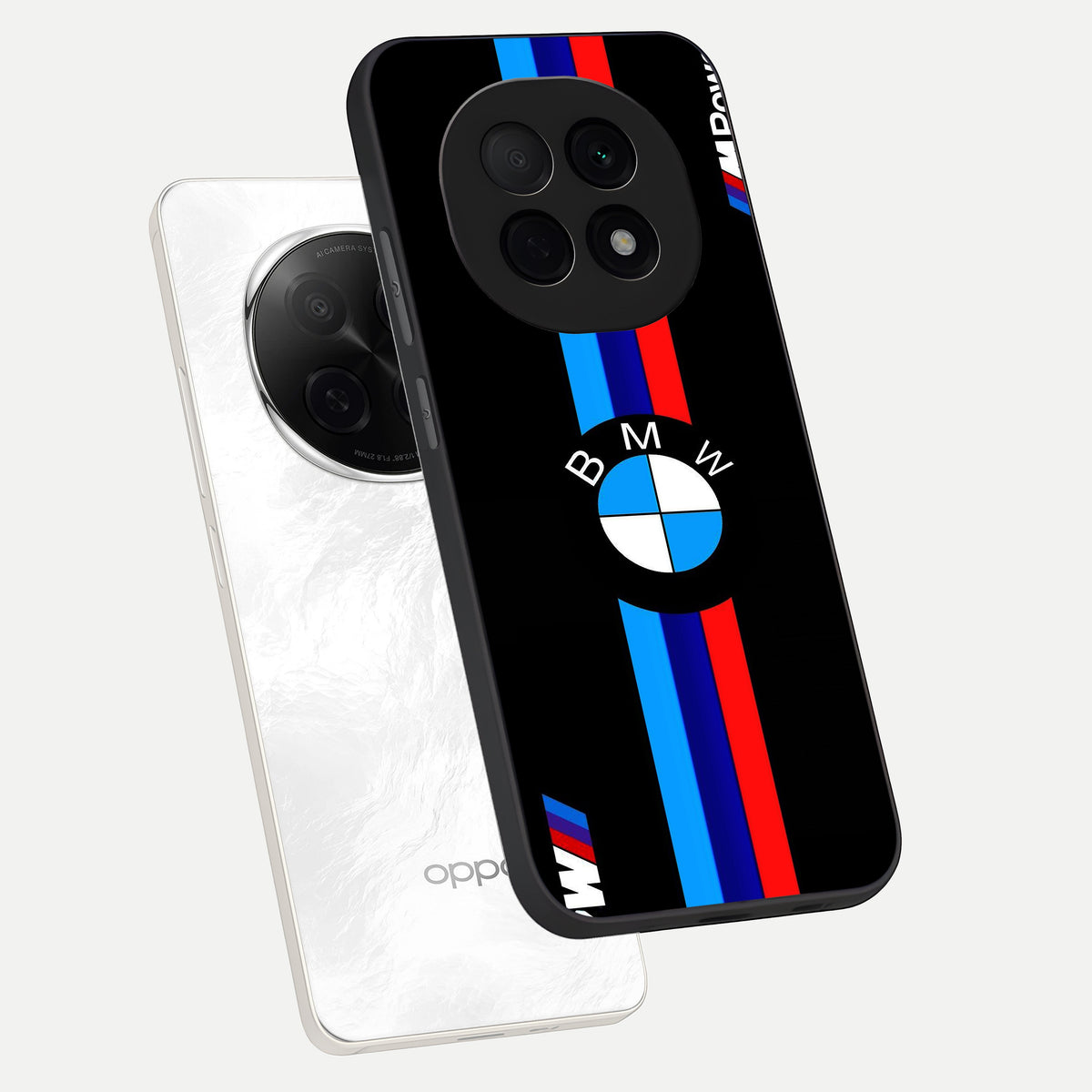  Turbo BMW Beast phone case For Oppo F29 Pro 5G showing premium glass back cover with detailed artwork