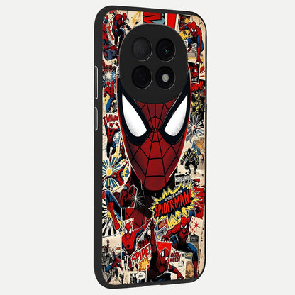  Aesthetic Wonder Spider back cover For Oppo F29 Pro 5G slim fit glass case with vibrant aesthetic design