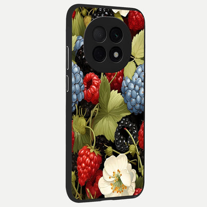  Berry Bloom Charm back cover For Oppo F29 Pro 5G slim fit glass case with vibrant aesthetic design