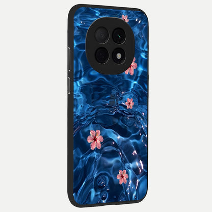  Bloom Thread Art back cover For Oppo F29 Pro 5G slim fit glass case with vibrant aesthetic design