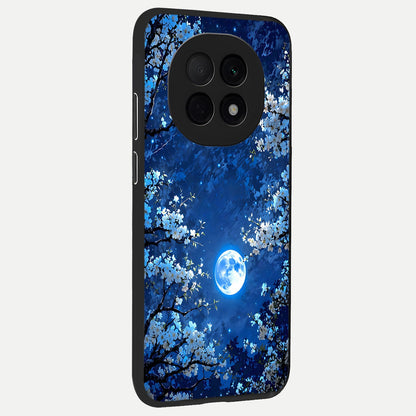  Blossom Moonlight Sky back cover For Oppo F29 Pro 5G slim fit glass case with vibrant aesthetic design
