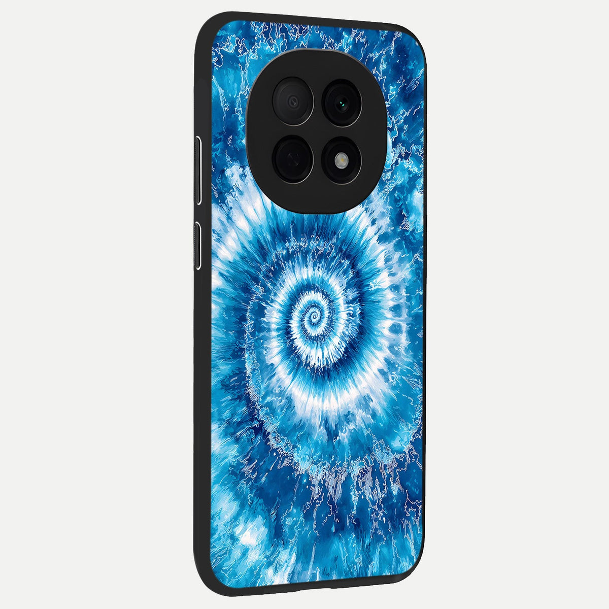  Blue Galaxy Wave back cover For Oppo F29 Pro 5G slim fit glass case with vibrant aesthetic design